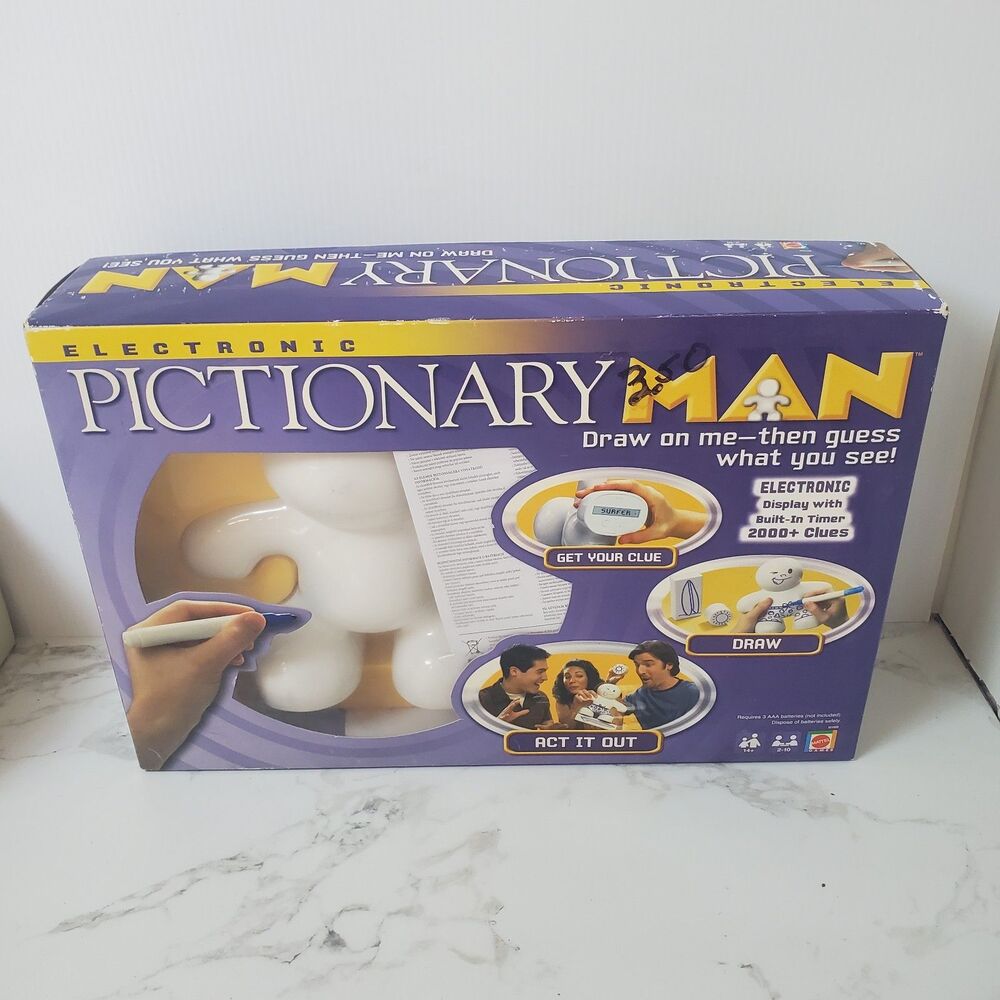 Electronic Pictionary MAN Game - GUC In Box